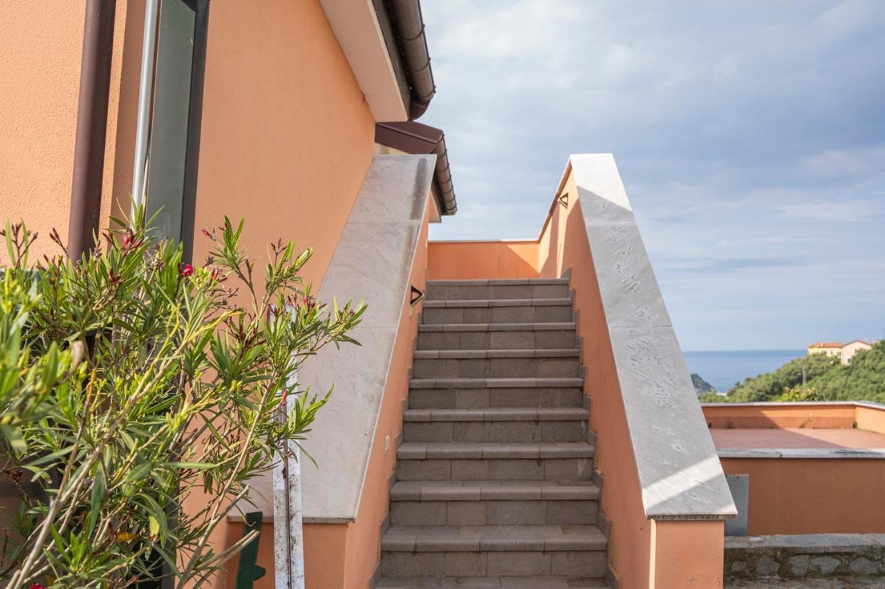 016 - Casa Tranquilla Vista Mare, Pace E Natura - 10 Minuti Dalla Spiaggia Apartman Sestri Levante Kültér fotó