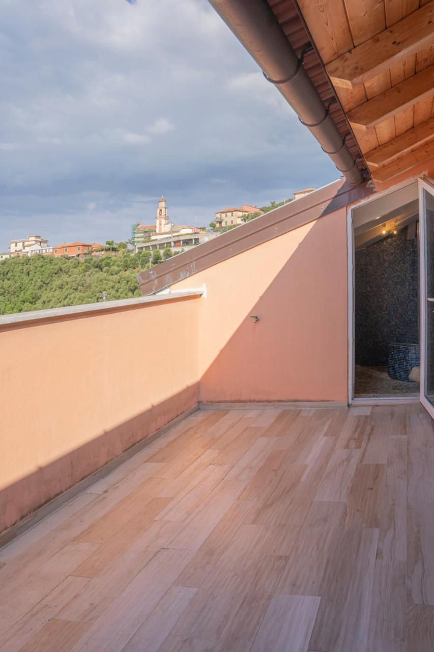 016 - Casa Tranquilla Vista Mare, Pace E Natura - 10 Minuti Dalla Spiaggia Apartman Sestri Levante Kültér fotó