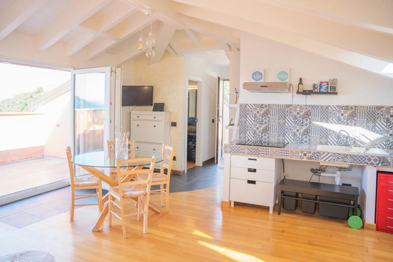 016 - Casa Tranquilla Vista Mare, Pace E Natura - 10 Minuti Dalla Spiaggia Apartman Sestri Levante Kültér fotó